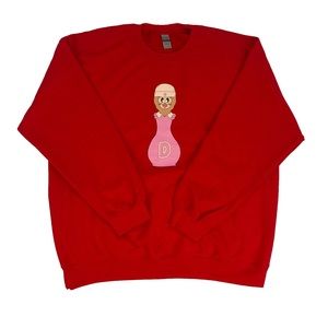 Red Crew Neck Sweater